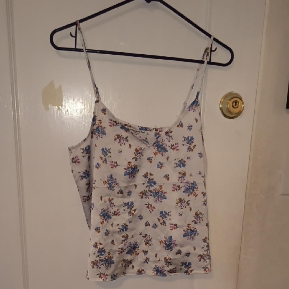 Abercrombie & Fitch | Cream Floral Camisole And Shorts Sleepwear Set